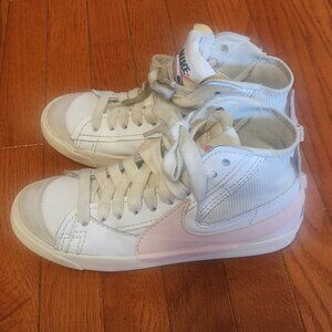 Size 9 - Nike Blazer '77 Jumbo Mid White